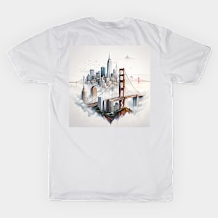 San francisco cityscape T-Shirt